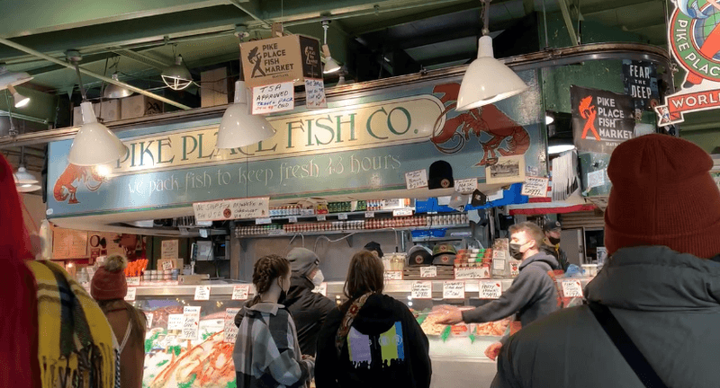 Pike Place fish market